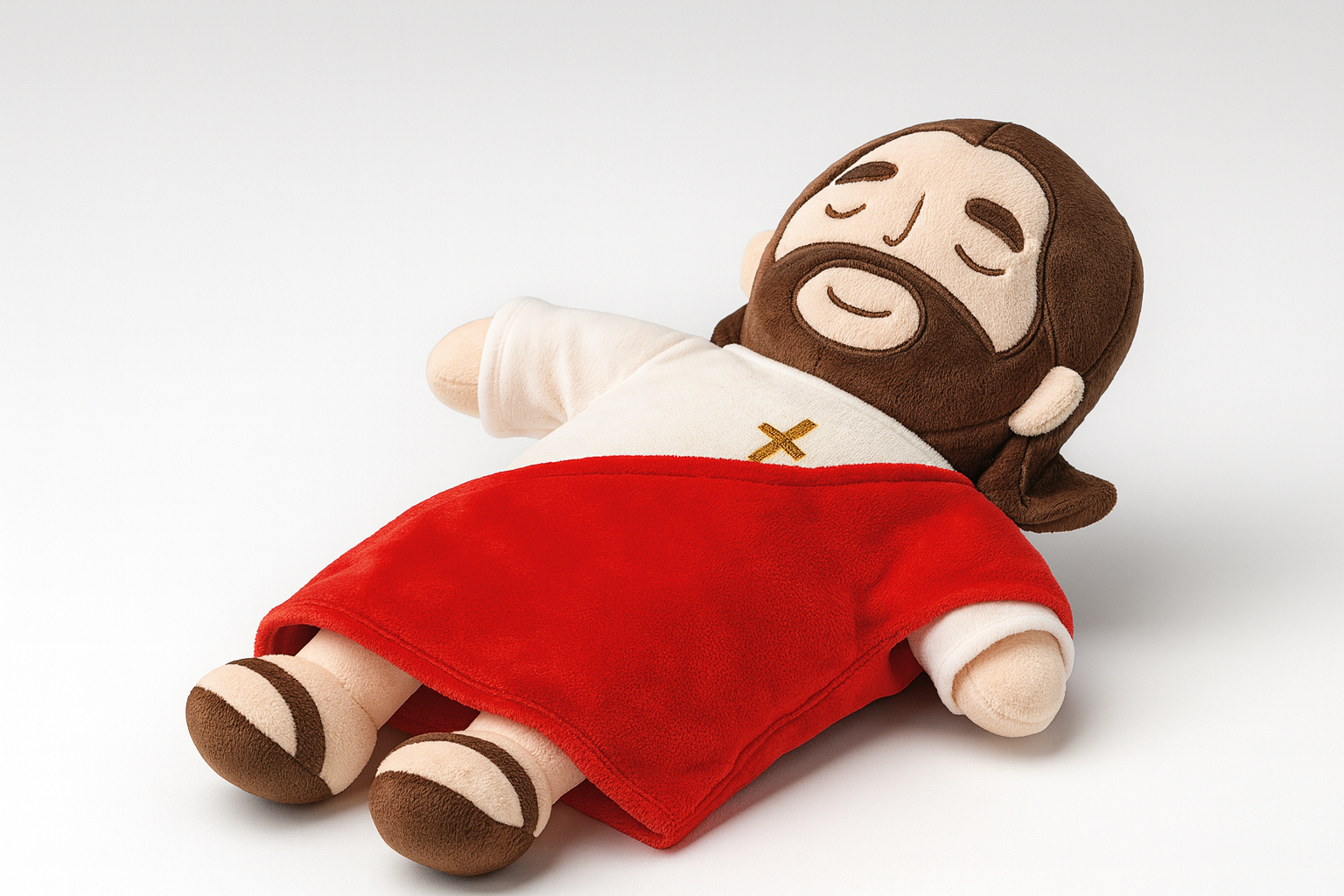 Peluche de Jesús con respiración calmante