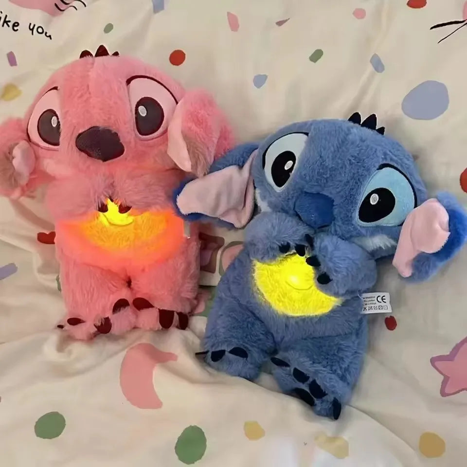 Peluche stitch con respiración calmante