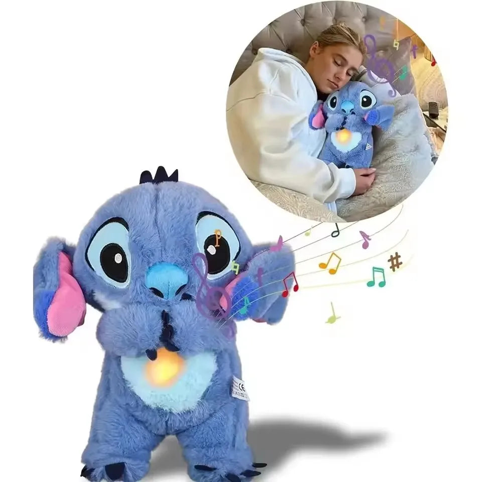 Peluche stitch con respiración calmante